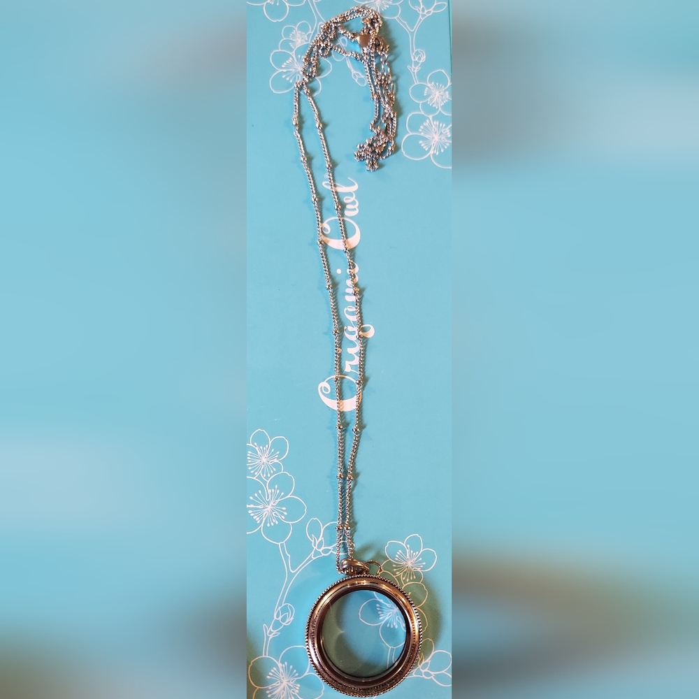 Origami Owl Harry Potter Antique Living Locket and Ball Station Chain